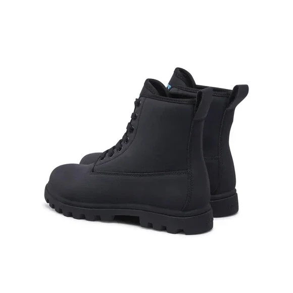 Native Shoes Johnny Treklite Bloom Boots Mens US 6 Black Lace-Up Combat JOBB1259